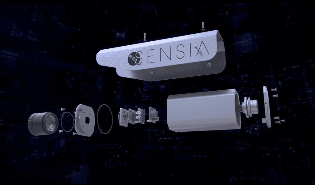 View of SENSIA infrared imaging technology components.