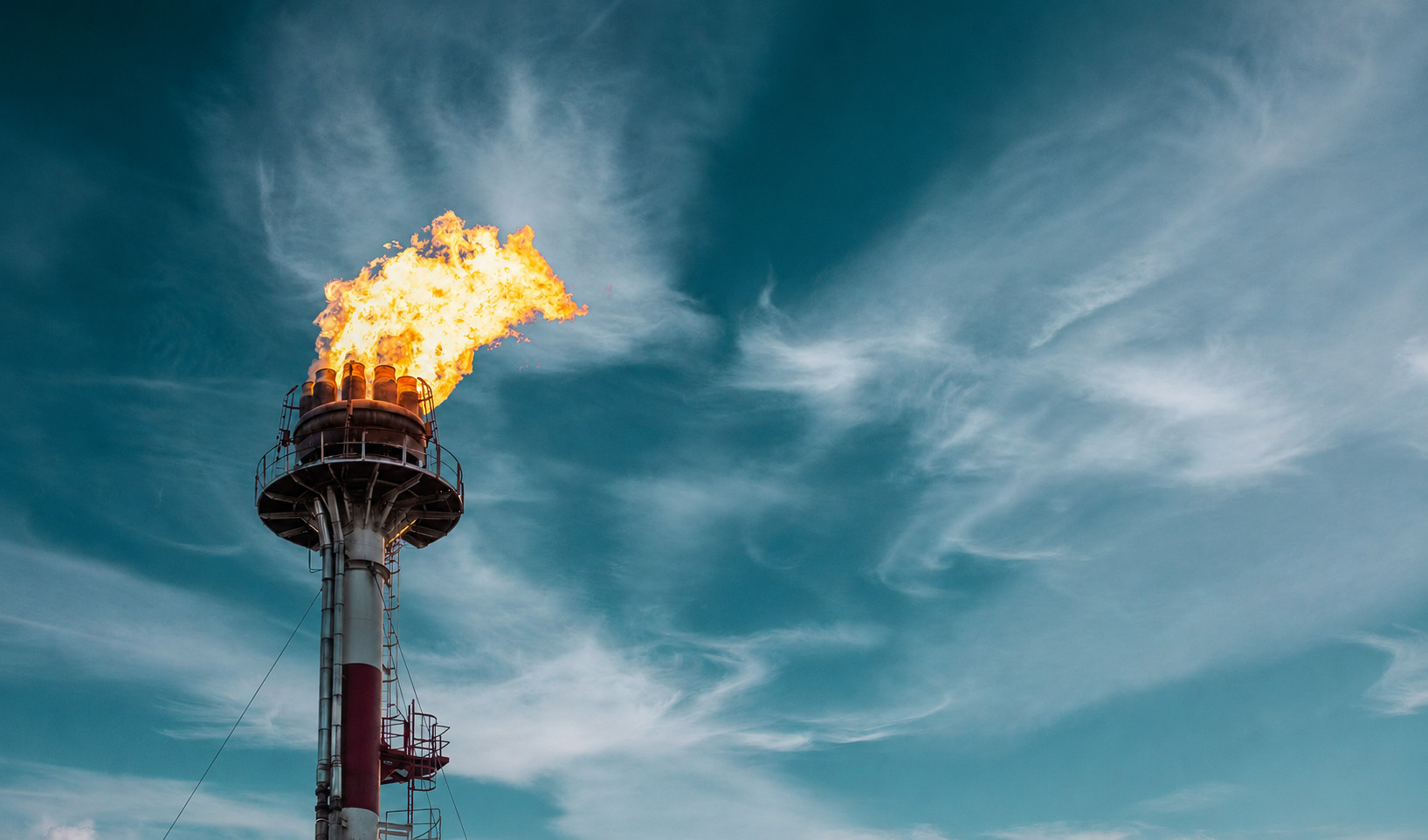 flare efficiency, flare burning